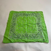 Load image into Gallery viewer, 100% cotton green bandana
