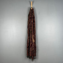Load image into Gallery viewer, Paisley patterned scarf
