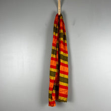 Load image into Gallery viewer, Vintage striped scarf
