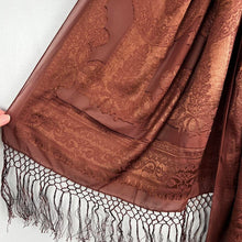 Load image into Gallery viewer, Vintage patterned scarf
