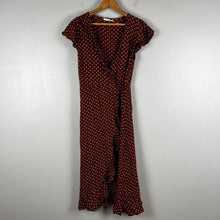 Load image into Gallery viewer, Kimchi blue midi wrap dress
