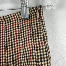 Load image into Gallery viewer, Brandy Melville plaid pleated mini skirt
