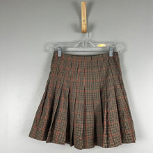 Load image into Gallery viewer, Brandy Melville plaid pleated mini skirt

