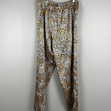 Load image into Gallery viewer, Vintage wide leg cheetah pants
