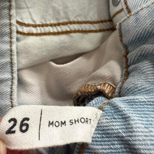 Load image into Gallery viewer, PacSun colorblock denim shorts
