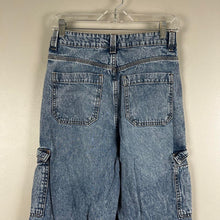 Load image into Gallery viewer, H&amp;M divided Denim Cargo Jeans
