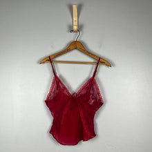 Load image into Gallery viewer, Vintage sheer lingerie tank
