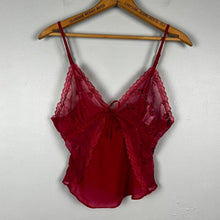 Load image into Gallery viewer, Vintage sheer lingerie tank
