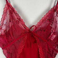 Load image into Gallery viewer, Vintage sheer lingerie tank
