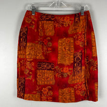 Load image into Gallery viewer, Vintage Talbots patterned midi skirt
