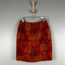 Load image into Gallery viewer, Vintage Talbots patterned midi skirt
