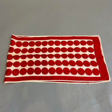 Load image into Gallery viewer, Vintage polka dot scarf
