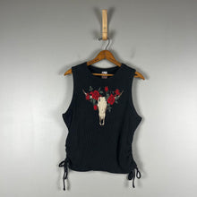 Load image into Gallery viewer, No Boundaries skull tank top
