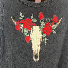 Load image into Gallery viewer, No Boundaries skull tank top
