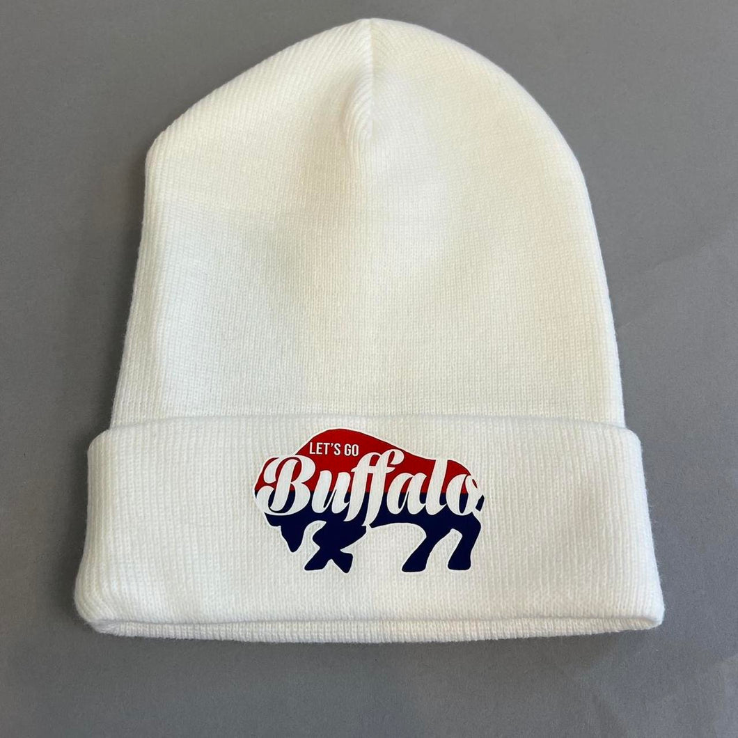 Custom let’s go Buffalo beanie