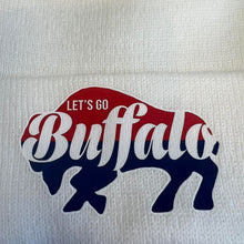Load image into Gallery viewer, Custom let’s go Buffalo beanie
