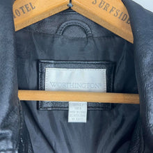 Load image into Gallery viewer, Vintage worthington leather jacket
