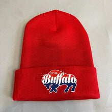 Load image into Gallery viewer, Custom let’s go Buffalo beanie
