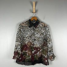 Load image into Gallery viewer, Vintage Nicola sheer floral blouse
