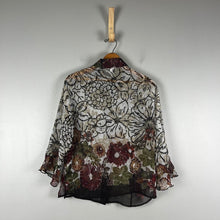 Load image into Gallery viewer, Vintage Nicola sheer floral blouse
