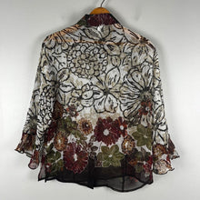 Load image into Gallery viewer, Vintage Nicola sheer floral blouse
