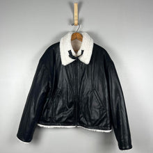 Load image into Gallery viewer, Levi’s reversible Sherpa faux leather jacket
