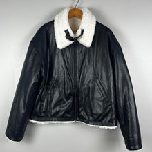 Load image into Gallery viewer, Levi’s reversible Sherpa faux leather jacket
