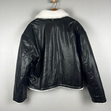 Load image into Gallery viewer, Levi’s reversible Sherpa faux leather jacket
