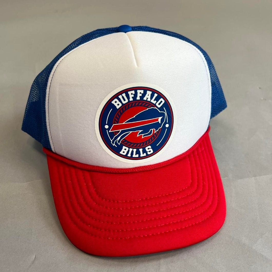 Custom Buffalo Bills trucker