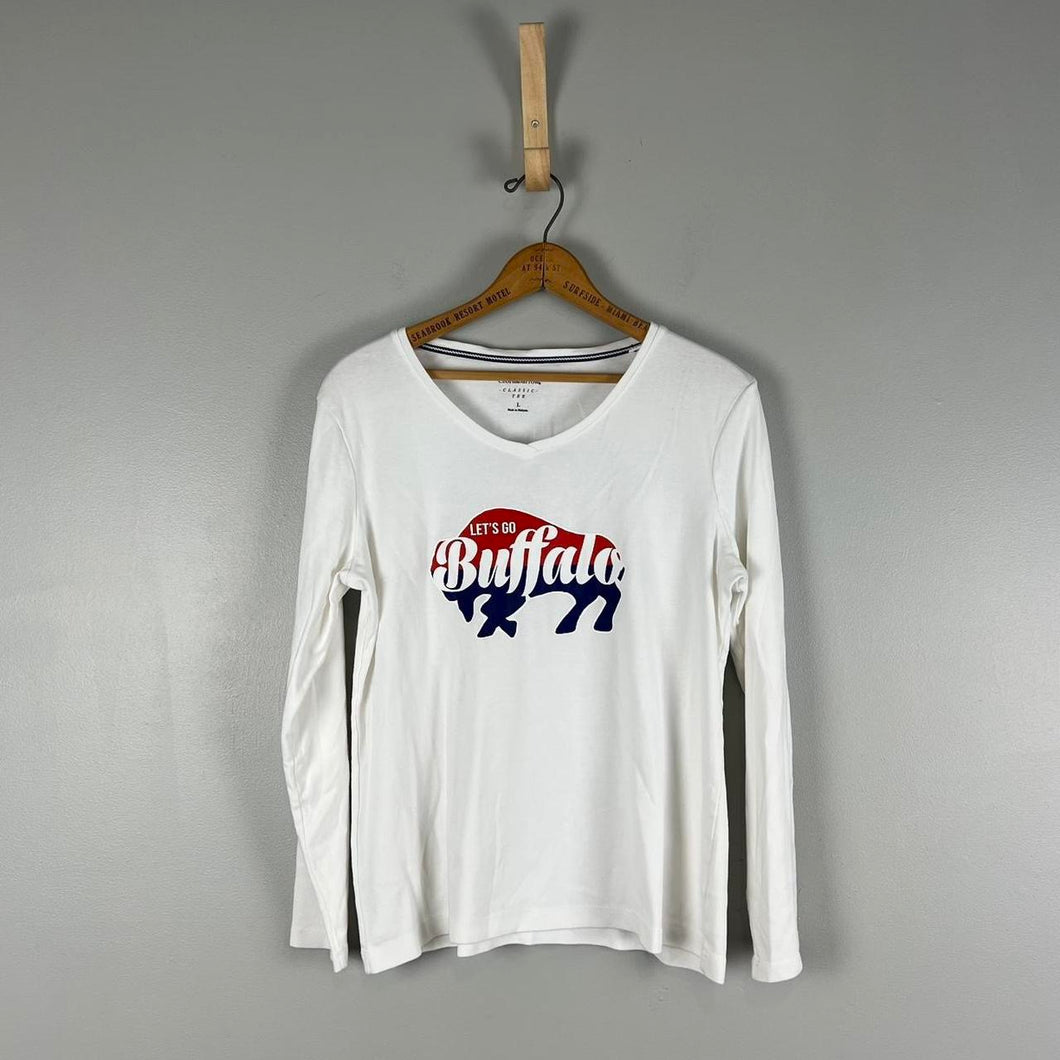 Reworked buffalo bills long sleeve