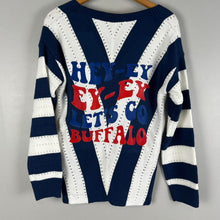 Load image into Gallery viewer, Reworked buffalo bills sweater
