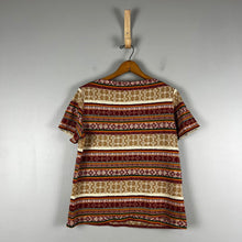 Load image into Gallery viewer, 80s vintage patterned top
