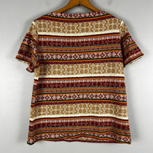 Load image into Gallery viewer, 80s vintage patterned top
