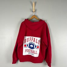 Load image into Gallery viewer, Reworked buffalo bills hoodie
