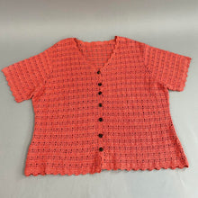 Load image into Gallery viewer, Retro crochet blouse
