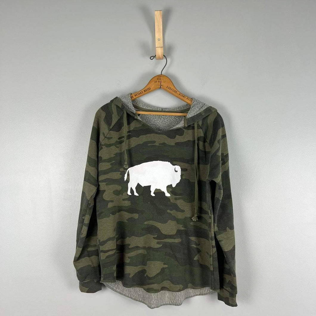 Buffalo camo hoodie