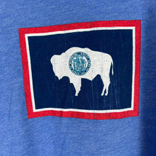 Load image into Gallery viewer, Wyoming state flag t-shirt
