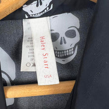 Load image into Gallery viewer, Haley Starr sheer skull blouse
