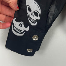 Load image into Gallery viewer, Haley Starr sheer skull blouse
