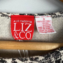 Load image into Gallery viewer, Retro Liz Claiborne leopard top
