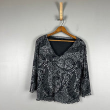 Load image into Gallery viewer, Y2K Assoluto patterned blouse

