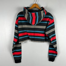 Load image into Gallery viewer, Out from under striped hoodie
