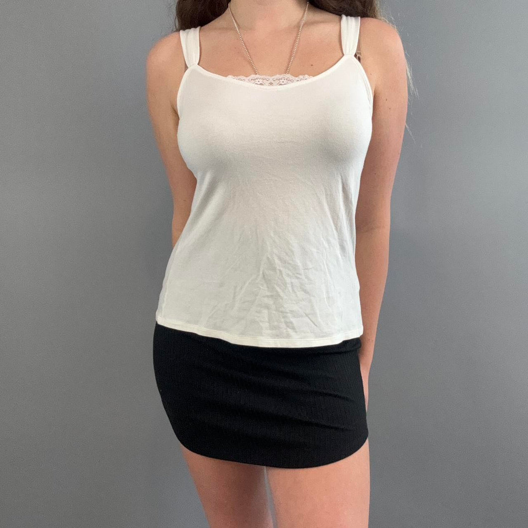 Retro basic tank top