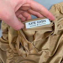 Load image into Gallery viewer, Kate Kasin metallic blouse
