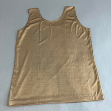 Load image into Gallery viewer, Vintage metallic tank top
