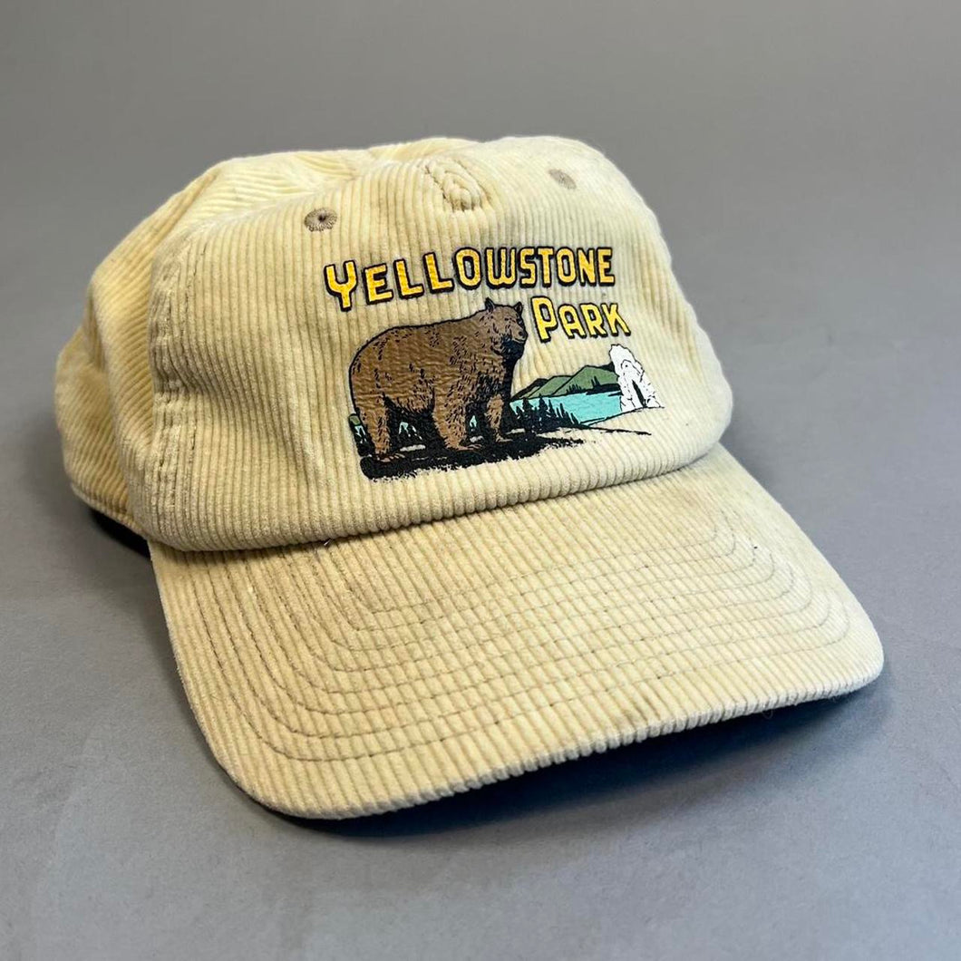 Yellowstone park corduroy hat