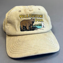 Load image into Gallery viewer, Yellowstone park corduroy hat
