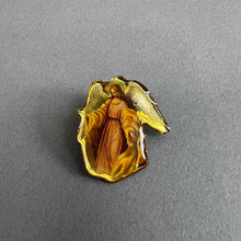 Load image into Gallery viewer, Vintage guardian angel pin
