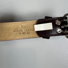 Load image into Gallery viewer, Vintage leather belt
