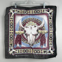 Load image into Gallery viewer, Vintage cow skull bandana
